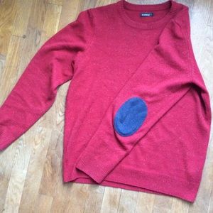Sweater with elbow pads!